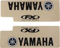 Factory Effex - Factory Effex Upper Fork Shield Graphic Kit - Yamaha - Blue - 06-38206 - Image 3