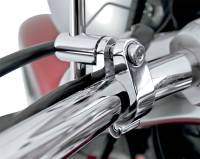 Slipstreamer - Slipstreamer S-06 Spitfire Sport Shield with 1in. Clamp - Clear - S-06-CHR-C - Image 2