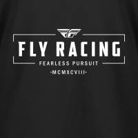 Fly Racing - Fly Racing Motto Womens T-Shirt - 356-0050X - Black - X-Large - Image 2