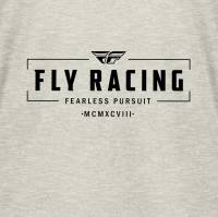 Fly Racing - Fly Racing Motto Womens T-Shirt - 356-0054L - Cream - Large - Image 2