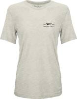 Fly Racing - Fly Racing Motto Womens T-Shirt - 356-0054S - Cream - Small - Image 1