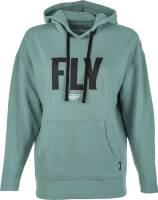 Fly Racing - Fly Racing Weekender Womens Hoodie - 358-0011L - Sage/Black - Large - Image 1