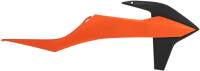 Acerbis - Acerbis Radiator Shrouds - Orange 16/Black - 2726515225 - Image 2