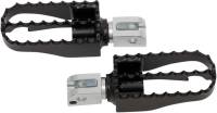 Burly Brand - Burly Brand MX Style Footpegs - Passenger - B13-1008B - Image 2