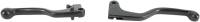 Parts Unlimited - Parts Unlimited Shorty Style Power Brake Lever Set - Black - 53175-KS6-670SH - Image 2