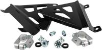Works Connection - Works Connection Radiator Brace - Black - 18-B777 - Image 1