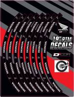 DCOR - DCOR Rim Decal - Honda 19in. - Rear - 40-80-119 - Image 1