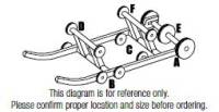 PPD Group - PPD Group Idler Wheel - 4in. x 15mm - Black - 04-116-201 - Image 2