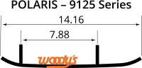 Woodys - Woodys Trail Blazer IV Flat-Top Carbide Runners - TPI4-9125 - Image 2