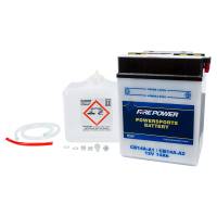 Fire Power - Fire Power Conventional 12V Heavy Duty Battery With Acid Pack - CB14A-A2 - Image 1
