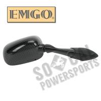 Emgo - Emgo OEM Style Mirror - Carbon Fiber - Right - 20-80523 - Image 2