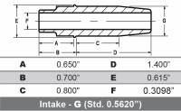 Kibblewhite Precision - Kibblewhite Precision Cast Iron Intake Valve Guide (+.001in.) - 20-2121C - Image 2