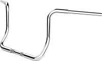 LA Choppers - LA Choppers 1-1/4 in. Twin Round Handlebars - Chrome - LA-7325-12C - Image 2