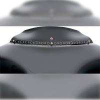 Klock Werks - Klock Werks Flare Windshield - 3.5in. - Solid Black - KWW-01-0204 - Image 1