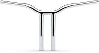 LA Choppers - LA Choppers 1-1/4in. Straight Risers for Welded Kage Fighter T-Bars - Chrome - LA-7337-14 - Image 1