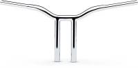 LA Choppers - LA Choppers 1-1/4in. Straight Risers for Welded Kage Fighter T-Bars - Chrome - LA-7337-12 - Image 1