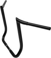 LA Choppers - LA Choppers 1-1/4in. Prime Ape Handlebars - 17in. Rise - Gloss Black - LA-7352-16B - Image 2