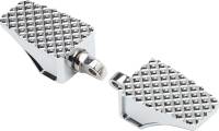 LA Choppers - LA Choppers Billet County Footpegs - Chrome - LA-P100-00C - Image 2