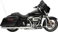 Drag Specialties - Drag Specialties Slashdown Slip-On Muffler - 4in. - Chrome - 1801-1189 - Image 1