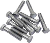 Drag Specialties - Drag Specialties Coarse-Thread Hex-Head Bolts - 3/8in.-16 x 1 1/2in. - MPB134 - Image 1