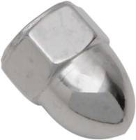 Drag Specialties - Drag Specialties Chrome Acorn Nuts - 1/4in.-28 - MPB104 - Image 2