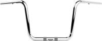 LA Choppers - LA Choppers 1-1/4in. Twin Round Handlebar - 12in. - Chrome - LA-7324-12C - Image 1