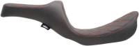 Drag Specialties - Drag Specialties Predator III Seat - Double Diamond - Red Thread - 0803-0604 - Image 2