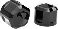 Ciro - Ciro Engine Bolt Cap Set - Diamond-Cut Crown - Black - 70022 - Image 1