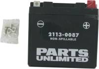 Parts Unlimited - Parts Unlimited AGM Factory Activated Maintenance-Free Battery - CTZ7S - Image 2