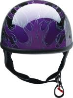 Z1R - Z1R CC Beanie Hellfire Helmet - 0103-1339 - Purple - Small - Image 4