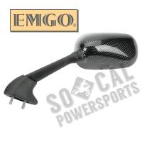 Emgo - Emgo OEM Style Mirror - Carbon Fiber - Left - 20-80554 - Image 2