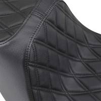 Drag Specialties - Drag Specialties Predator III Seat - Double Diamond - Black Thread - 0802-1267 - Image 3