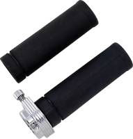 Drag Specialties - Drag Specialties Throttle/Grip Assembly for Single Cable - 12-0914SA-BC324 - Image 1