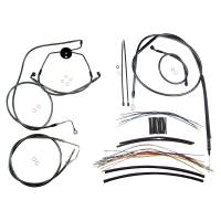 Magnum - Magnum Black Pearl Handlebar Installation Kit for 15-17in. Ape - 487312 - Image 1