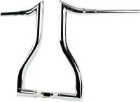 LA Choppers - LA Choppers 1-1/2in. Hammerhead Handlebar - Chrome - LA-7316-16 - Image 2