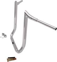LA Choppers - LA Choppers 1-1/2in. Grande Prime Ape Handlebars - 18in. Rise - Chrome - LA-7355-18 - Image 2