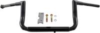 LA Choppers - LA Choppers 1-1/2in. Grande Twin Peaks Touring Handlebars - 10in. Rise - Gloss Black - LA-7365-10B - Image 1