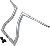 LA Choppers - LA Choppers 1-1/2in. Thresher Handlebar - Chrome - LA-7317-16 - Image 3