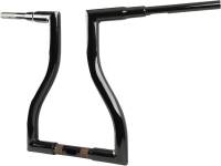 LA Choppers - LA Choppers 1-1/2in. Thresher Handlebar - Gloss Black - LA-7317-16B - Image 1