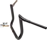 LA Choppers - LA Choppers 1-1/2in. Grande Prime Ape Handlebars - 12in. Rise - Black - LA-7355-12B - Image 2
