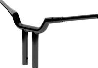 LA Choppers - LA Choppers 1-1/2in. Valley Handlebar - 12in. - Gloss Black - LA-7344-12B - Image 2