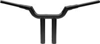 LA Choppers - LA Choppers 1-1/2in. Valley Handlebar - 12in. - Gloss Black - LA-7344-12B - Image 1