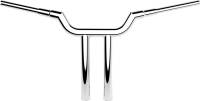 LA Choppers - LA Choppers 1-1/2in. Valley Handlebar - 14in. - Chrome - LA-7344-14 - Image 1
