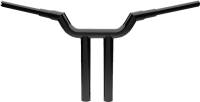 LA Choppers - LA Choppers 1-1/2in. Valley Handlebar - 14in. - Gloss Black - LA-7344-14B - Image 1