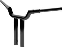 LA Choppers - LA Choppers 1-1/2in. Valley Handlebar - 14in. - Gloss Black - LA-7344-14B - Image 2