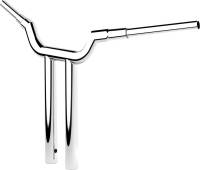 LA Choppers - LA Choppers 1-1/2in. Valley Handlebar - 16in. - Chrome - LA-7344-16 - Image 2
