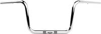 LA Choppers - LA Choppers 1-1/4in. Twin Round Handlebar - 10in. - Chrome - LA-7324-10C - Image 1
