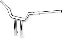 LA Choppers - LA Choppers 1-1/2in. Valley Handlebar - 10in. - Chrome - LA-7344-10 - Image 2