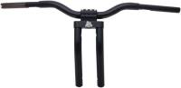LA Choppers - LA Choppers 1-1/4in. Kage Fighter Pullback Heights T-Bar - 12in. Rise - Flat Black - LA-7336-12M - Image 1