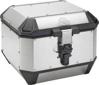 GIVI - GIVI Alaska 44lit. Side Case - Silver - ALA44A - Image 1